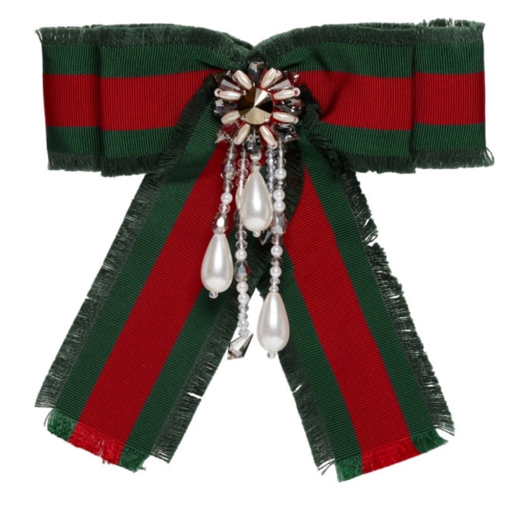 Gucci - Ribbon Brooch